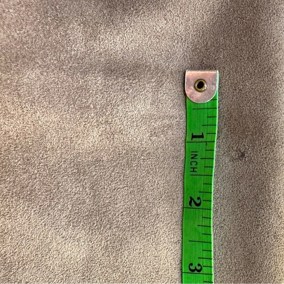 BCBGMAXAZRIA Jaylyn Faux Suede Pencil Skirt - Size M - Mocha / Corpcore - Picture 7 of 9